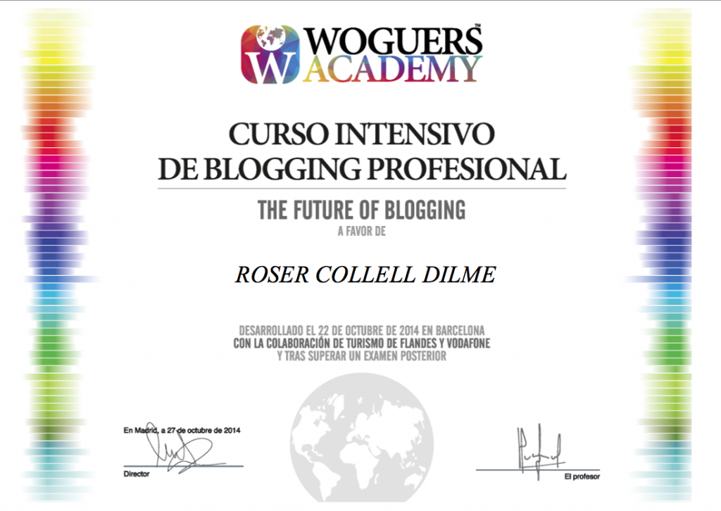 Woguers Curso Blogging Profesional Roser Collell 3