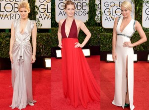 Red Carpet Trends from the 2014 Golden Globes Escote TheGoldenStyle