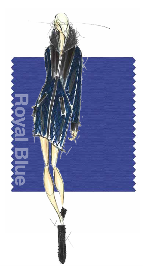 Tendencias de color Otono 2014 - Mujer TheGoldenStyle Royal Blue