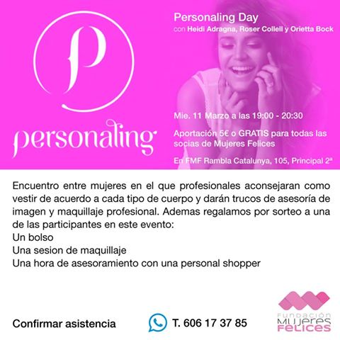 Fundacion Mujeres Felices Personaling TheGoldenstyle