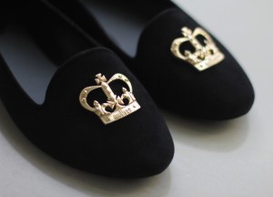 Crown slippers TheGoldenStyle The Golden Style