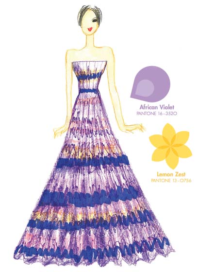 Tendencias de color para la primavera 2013 African Violet TheColdenStyle