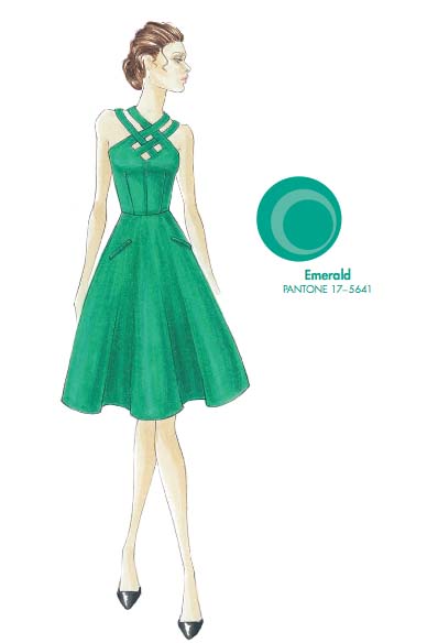 Tendencias de color para la primavera 2013 Emerald TheColdenStyle