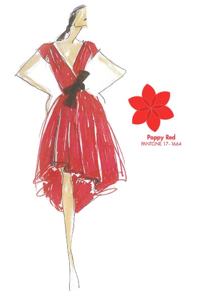 Tendencias de color para la primavera 2013 Poppy Red TheColdenStyle