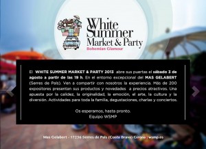 White Summer Market & Party fly TheGoldenStyle The Golden Style